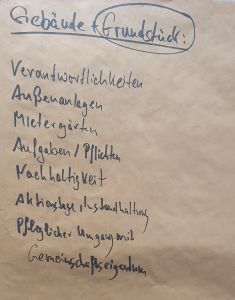 Leitgedanken Grundstück